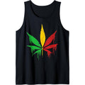 Cannabis Leaf Weed Pot Marijuana Reggae Music Rasta Grafitti Tank Top T-Shirts, Hoodie, Sweatshirt | GrindPrints.com