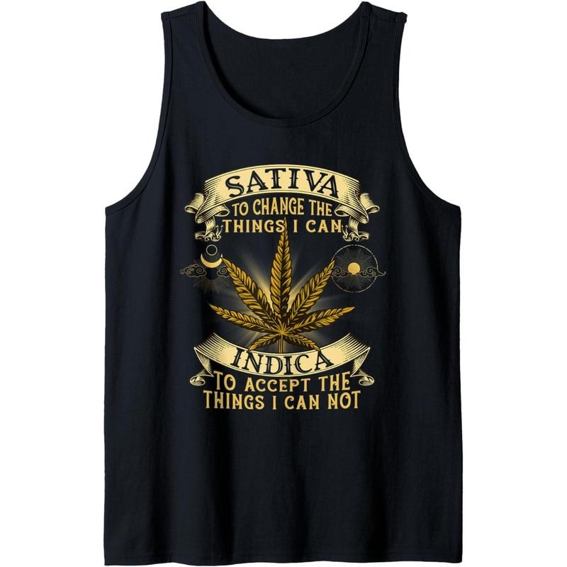 Cannabis Weed Leaf Tank Top T-Shirts, Hoodie, Sweatshirt | GrindPrints.com