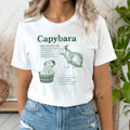 Capybara Unisex T-shirt, Vintage Inspired Capybara Shirt, Capybara Retro Gift tshirt, Sience Theme Graphic Tee, Trending...