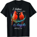 Cardinal Bird I Believe There Are Angels Among Us Made USA T-Shirts, Hoodie, Sweatshirt