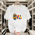 Cartoon Duck Trend! Relaxed - fit, Short - sleeve T - shirt, Color - popping Prints, Ideal for Daily Wear and Street
