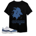 Cash Carti Diffused Bllue Unisex T-shirt, 11S Diffused Bllue Unisex Shirt, Streetwear Y2K Shirt, Casual Cotton Menswear...