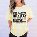 Cast all your Anxiety on Him DTF Transfers - THIS IS NOT A SHIRT Hoodie, Sweatshirt | GrindPrints.com