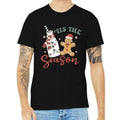 Casual Fashion Tee, Breathable Short Sleeve Crew Neck Top Tis the Season for Festive Fashion: A Man's Christmas-Themed...