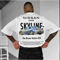 Casual Sports Car Nissann Skylinee R34 Shirt, Unisex, Menswear, Street Racing Shirt, Car Hoodie, Boyfriend Gift Gildan...