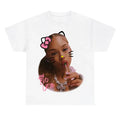 Casual and Comfortable Pink Lattoo Kittyy Cotton Top for Women T-Shirts, Hoodie, Sweatshirt | GrindPrints.com