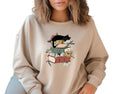 Cat Book Sweatshirt, Books And Cats Hoodie, Cat Lover, Book Lovers, Unisex Sweatshirt, Long Sleeve Crewneck Shirt, Unique...