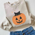 Cat Halloween Sweatshirt, Its Fall Yall Sweatshirt, Pumpkin Season Sweatshirt, Pumpkin Spice Season, Fall Gifts Autumn...