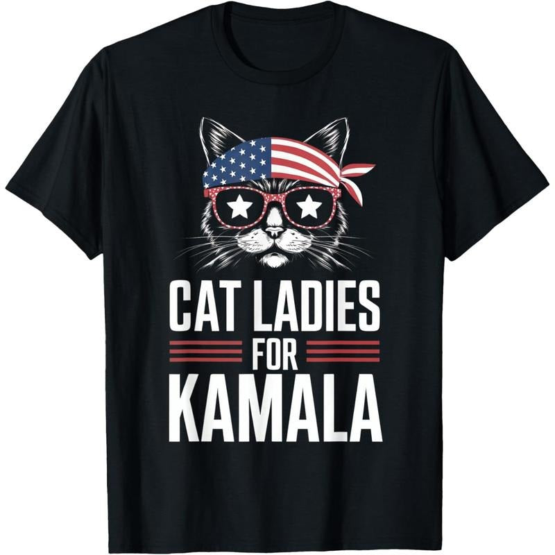 Cat Kamala Funny Cat 2024 President Kamala Harris Made Usa T-Shirts, Hoodie, Sweatshirt