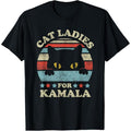 Cat Ladies for Kamala Harris Merch President 2024 Cat Lady T-Shirt made in usa Hoodie, Sweatshirt | GrindPrints.com