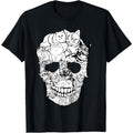 Cat Skull Shirt - Kitty Skeleton Halloween Costume Skull Cat T-Shirt  made in usa Hoodie, Sweatshirt | GrindPrints.com