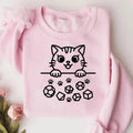 Cat Throwing Dice T-shirt, Dungeon Master Sweatshirt Hoodie, Dungeons and Dragons Shirt, RPG Game Shirt, Tabletop Games,...