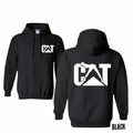 Cat With Woman Hoodie, Unisex Classic Fabric Shirt, lady Cat tee, Menswear Sweaters Tops Pullover Human Casual Long...