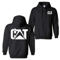 Cat with Woman Hoodie Sweatshirt T-Shirt, Aesthetic Unisex Classic Fabric Shirt, Lady Cat Tee, Menswear Sweaters Tops...