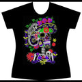 Catrina blouse Cotton Black Women Blouse T-Shirts, Hoodie, Sweatshirt | GrindPrints.com
