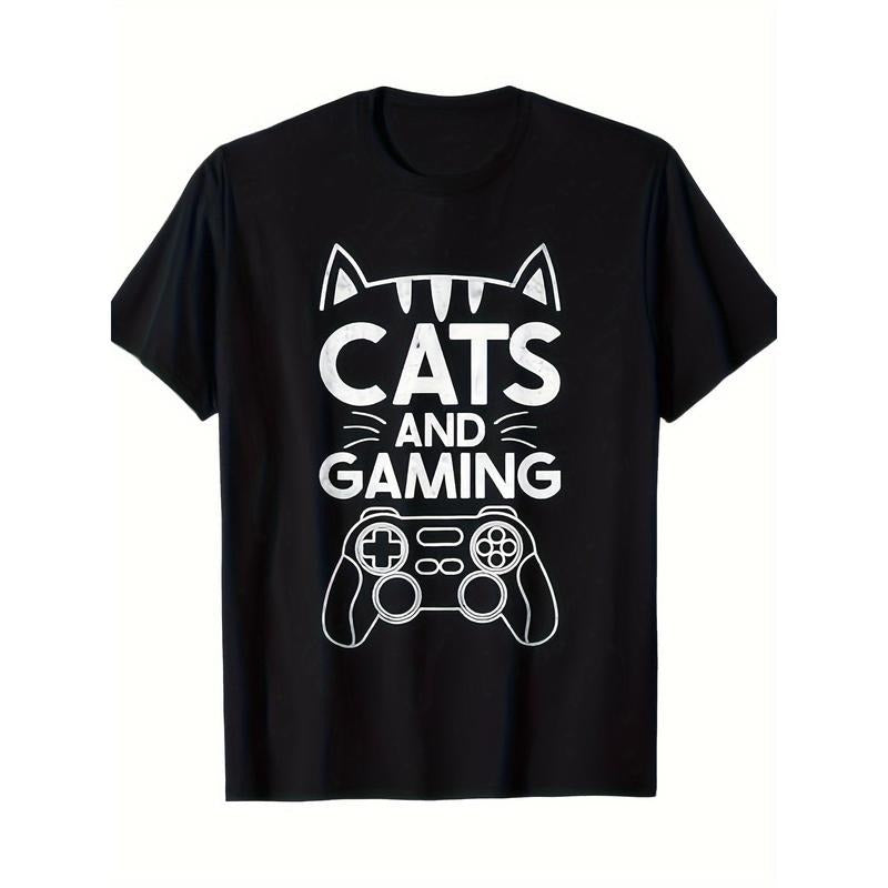 Cats And Gaming Funny Cat Lover Gaming Gift Gamer T-Shirt 220g  made in usa Hoodie, Sweatshirt | GrindPrints.com