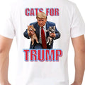 Cats For Trump  Menswear T-Shirt Top Underwear, Crewneck men funny trump vance trump  shirt t shirt Hoodie, Sweatshirt