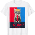 Cats For Trump 2024 Funny Tee For Vance Trump T-Shirt made in usa Hoodie, Sweatshirt | GrindPrints.com