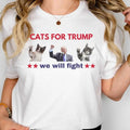 Cats For Trump Shirt, Cat Lovers Donald Tr.ump Shirt, Funny T.rump Shirt, Save Our Pets, Eating Cats T.rump Shirt,...
