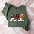 Cavalier King Charles Spaniel Christmas Sweatshirt, Christmas Dog Shirt, King Charles Spaniel Shirt, Dog Mom sweater, Dog...