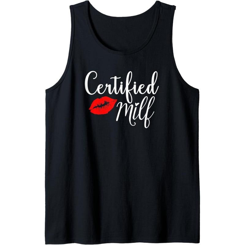 Certified MILFs Humor Funny Gift Idea for New Hottest Mom Tank Top made in USA T-Shirts, Hoodie, Sweatshirt | GrindPrints.com