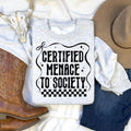 Certified Menace DTF Transfers - THIS IS NOT A SHIRT Hoodie, Sweatshirt | GrindPrints.com