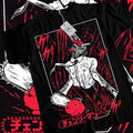 Chainsaw Man T-Shirt Chainsaw Man Anime CSM Denji Power Black Shirt All Size Hoodie, Sweatshirt | GrindPrints.com