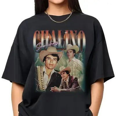 Chalino Sanchez  Shirt - Unisex Heavy Cotton Tee Casual Clothing Comfort Comfortable Hoodie, Sweatshirt | GrindPrints.com