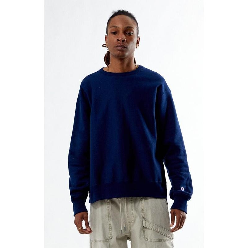 Champion Men's Reverse Weave Crew Neck Sweatshirt T-Shirts, Hoodie | GrindPrints.com