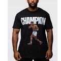 Champion Mike Tyson Graphic Tee Tops Underwear Crewneck Menswear T Shirt Hoodie, Sweatshirt | GrindPrints.com