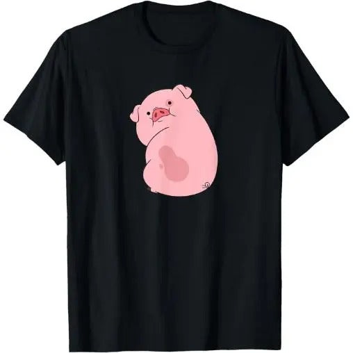 Channel Gravity Falls Waddles the Pig T-Shirt Made in USA Hoodie, Sweatshirt | GrindPrints.com