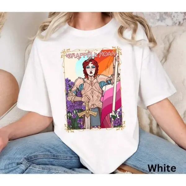 Chappell Roan Joan Arc Heart Knight Shirt_Cotton Perfect Boyfriend Girlfriend T-Shirts, Hoodie, Sweatshirt