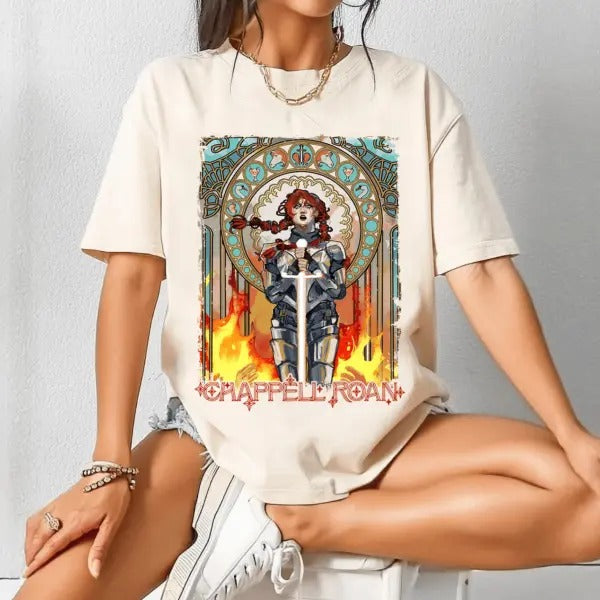 Chappell Roan Joan Arc Knight Shirt_Cotton Perfect Boyfriend Girlfriend T-Shirts, Hoodie, Sweatshirt