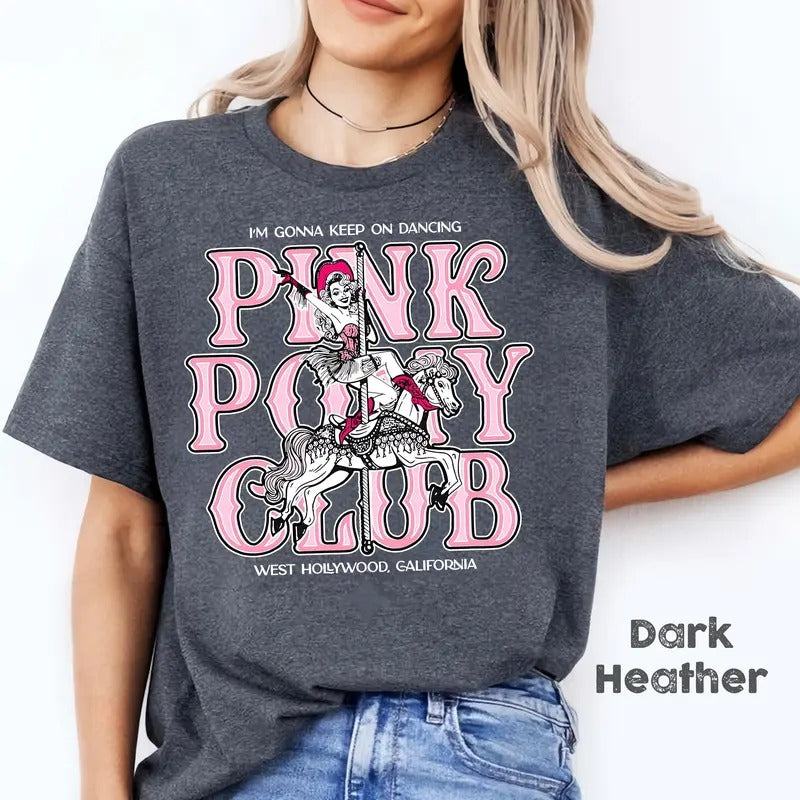 Chappell Roan Shirt, Pink Pony Club Shirt, Midwest Princess 2024 Tour Tee Hoodie, Sweatshirt | GrindPrints.com