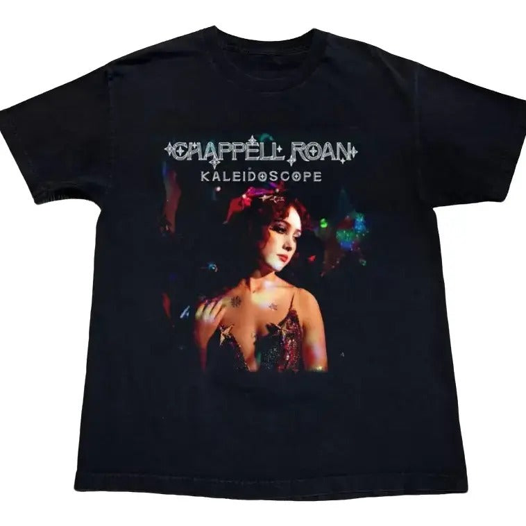 Chappell Roan Short Sleeve Music Shirt Black Shirt Cotton T-Shirts, Hoodie, Sweatshirt