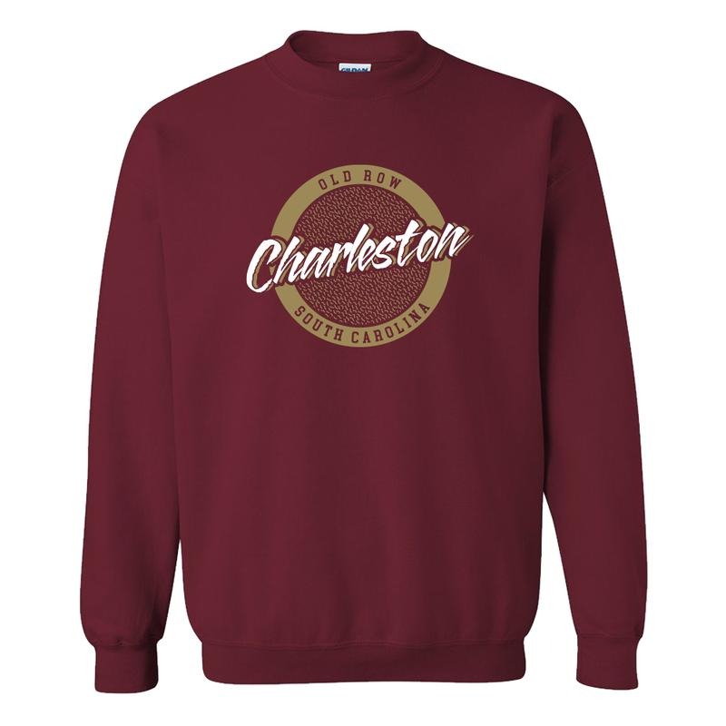 Charleston, South Carolina Circle Crewneck Sweatshirt, Vintage Graphic Sweatshirt, Vintage Crewnecks Sweatshirt T-Shirts,...