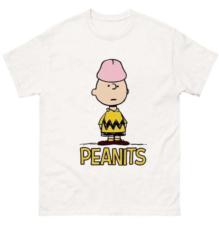 Charlie Pea Shirt Funny and Ironic Cartoon Meme Tee for Fans Hoodie, Sweatshirt | GrindPrints.com