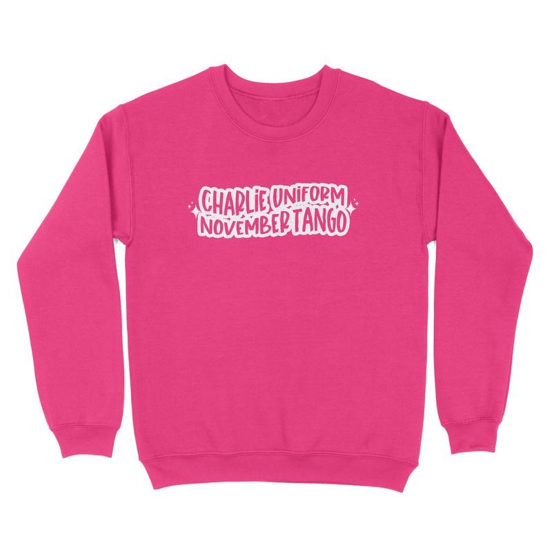 Charlie Uniform November Tango Crewneck Sweatshirt T-Shirts, Hoodie | GrindPrints.com