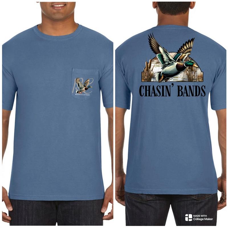 Chasing Bands Pocket T-Shirt Casual Cotton Hoodie, Sweatshirt | GrindPrints.com