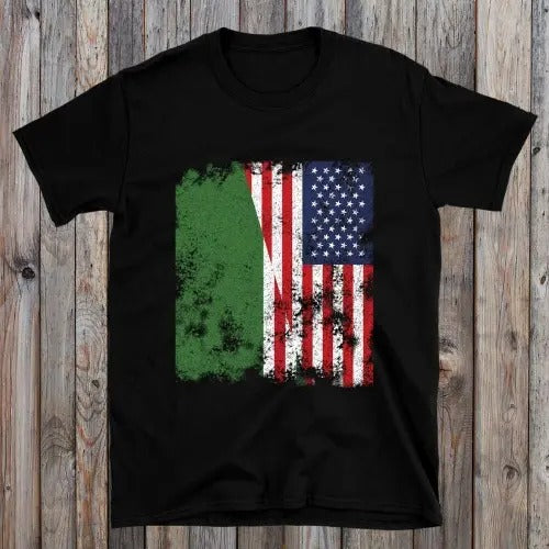 Chechen Republic of Ichkeria USA Flag T-Shirt made in usa Hoodie, Sweatshirt | GrindPrints.com