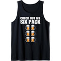 Check Out My 6-Pack Funny Love Beer Abs Tank Top T-Shirts, Hoodie, Sweatshirt | GrindPrints.com