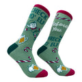 Check Yo Elf Before You Wreck Yo Elf Socks Funny Drinking Xmas Elves Joke Footwear Funny Socks T-Shirts, Hoodie, Sweatshirt