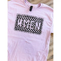 Checker Amen Graphic Tee Hoodie, Sweatshirt | GrindPrints.com