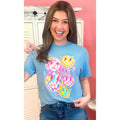Checkerboard Smiley Face Adult Graphic Shirt Hoodie, Sweatshirt | GrindPrints.com