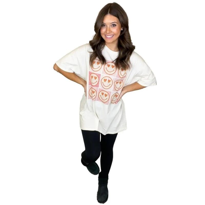 Checkerboard Smiley T-Shirt Hoodie, Sweatshirt | GrindPrints.com