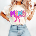 Checkered Mama Coquette T-Shirt, Retro Mama T-Shirt, Trendy Mama T-Shirt, Varsity Mama T-Shirt, Mama Shirt Mothers Day...