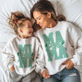Checkered Mama St Patricks Mama St Patrick's Day Mama Mini Stpatrick's Stpatrick Bow Lucky Mama Retro T-Shirts, Hoodie,...