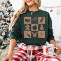 Checkered Teacher Christmas Shirt, Santa's Favorite Teacher Sweatshirt, Very Merry Teacher T-shirt, Teacher Squad,...