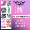Cheer DTF Transfer Gang Sheet, 22 x 60 T-Shirts, Hoodie, Sweatshirt | GrindPrints.com
