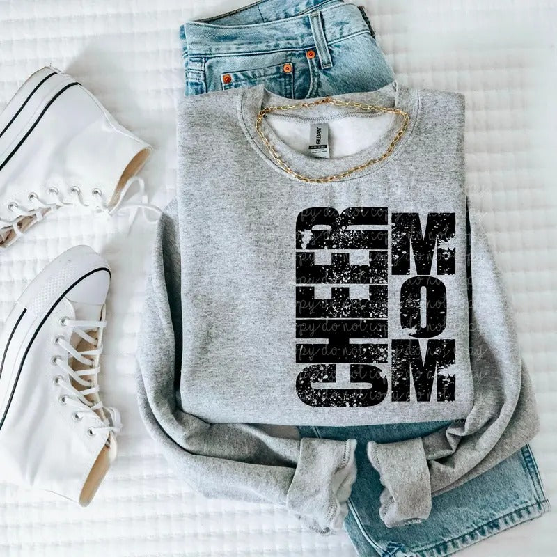 Cheer Mom DTF Transfers - THIS IS NOT A SHIRT Hoodie, Sweatshirt | GrindPrints.com